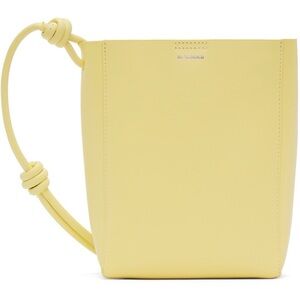 Jill Sander Pale Yellow Small Giro Bag NWT
